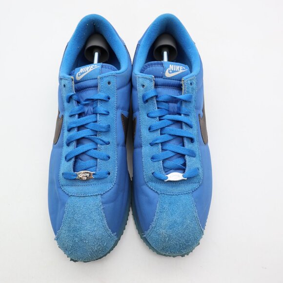 Nike Cortez Basic Nylon '06 Blue Men's Size 13 Athletic Sneakers 317249-401 - Picture 2 of 10